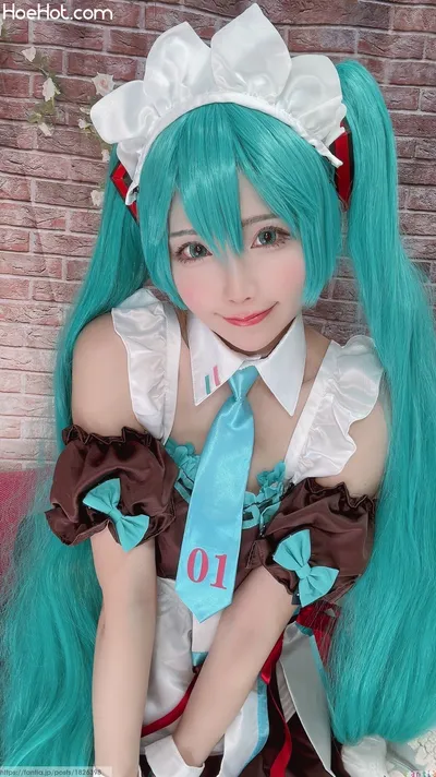 Kururun Kurasaka - Maid Miku nude cosplay leaked 47450