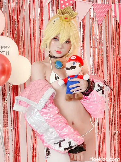 PoppaChan - Peach nude cosplay leaked 118465