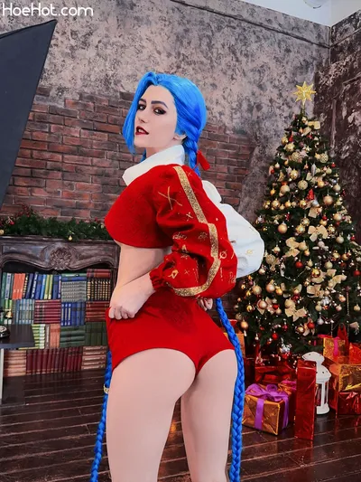 Mik Allen - Jinx Xmas nude cosplay leaked 348009