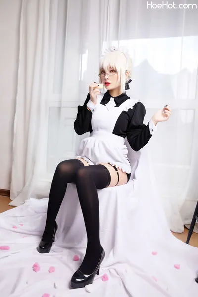 洛璃LoLiSAMA - BX Maid nude cosplay leaked 302226