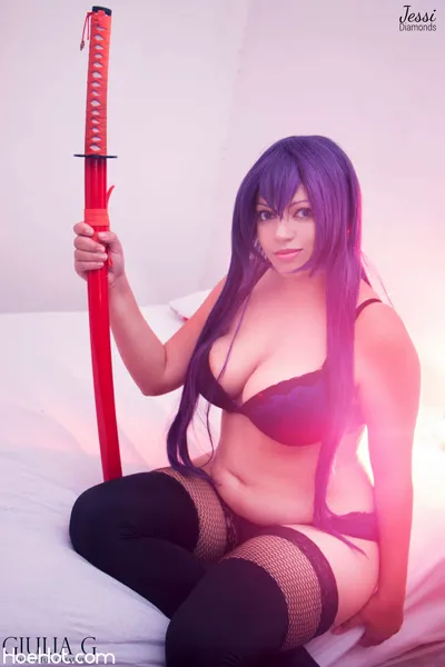 Natsume Jessi - Saeko nude cosplay leaked 481192