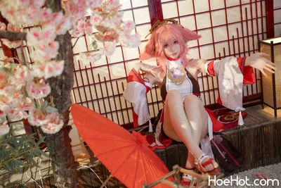 Sakurajima嗷一 - 八重神子 nude cosplay leaked 410187