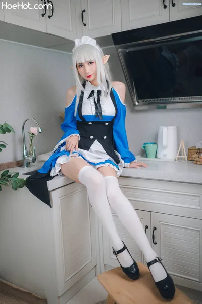 [贝儿酱Miki] NO.03 艾米莉亚女仆 Emilia Maid nude cosplay leaked 471728