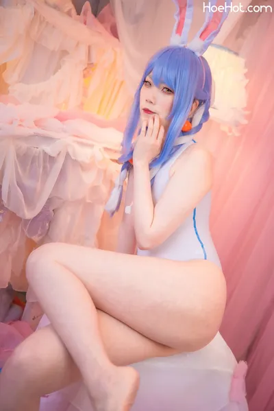 [やずき] 競泳水着ぺこらちゃん nude cosplay leaked 334021