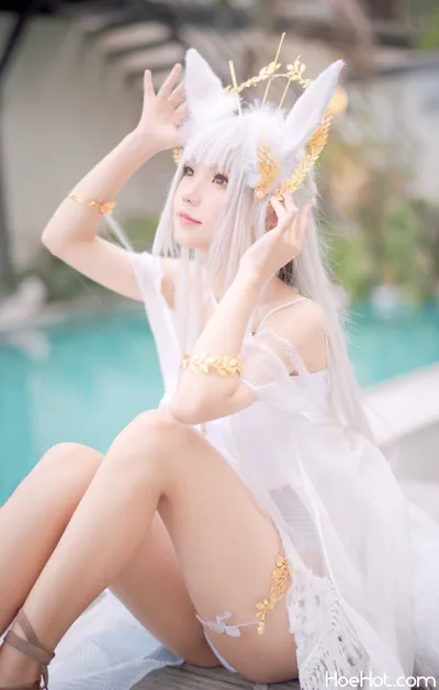 【花柒Hana】NO.06 白金泳装 nude cosplay leaked 613933