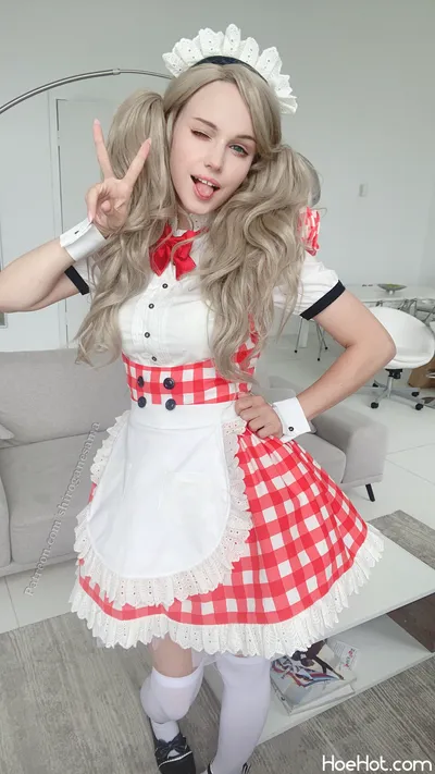 Shirogane - Ann Takamaki maid nude cosplay leaked 556354