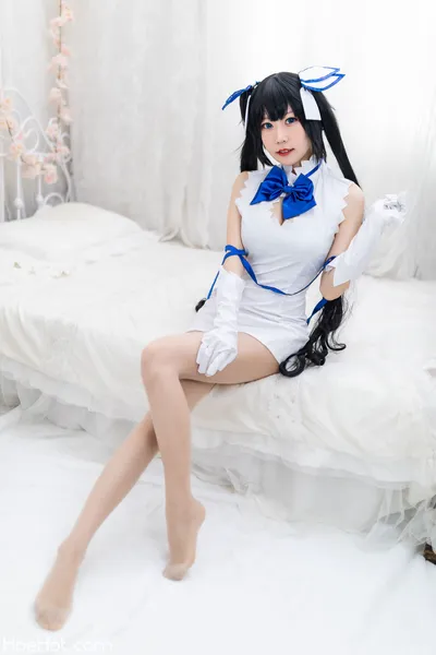 香草喵露露 - 赫斯提亚 nude cosplay leaked 523028