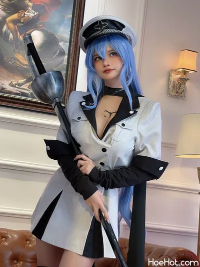 Azami - Esdeath nude cosplay leaked 405016