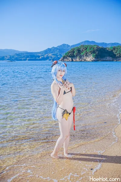 [Glossy Rabbit (艶兎)] 海の日の甘雨バーバラとちょびっとモナ! (原神) nude cosplay leaked 377282