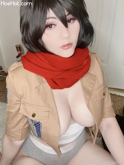 Kobaebeefboo - Mikasa nude cosplay leaked 456660