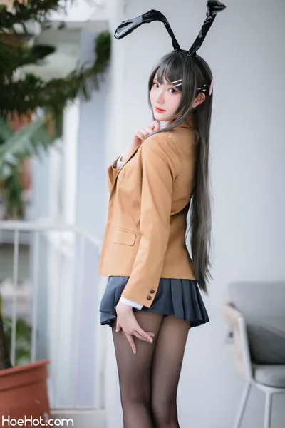 瓜希酱 - 樱岛麻衣 校服 nude cosplay leaked 42178