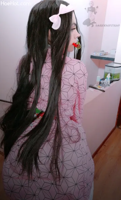 DarkWaifuTrap - Nezuko nude cosplay leaked 485197