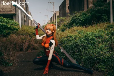 絕對薙肉-Niwa Nagi cosplayer Asuka Langley nude cosplay leaked 624040