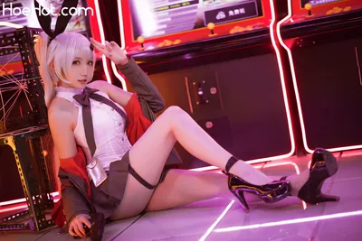 瓜希酱 - Five-seveN (Girls Frontline) nude cosplay leaked 325300