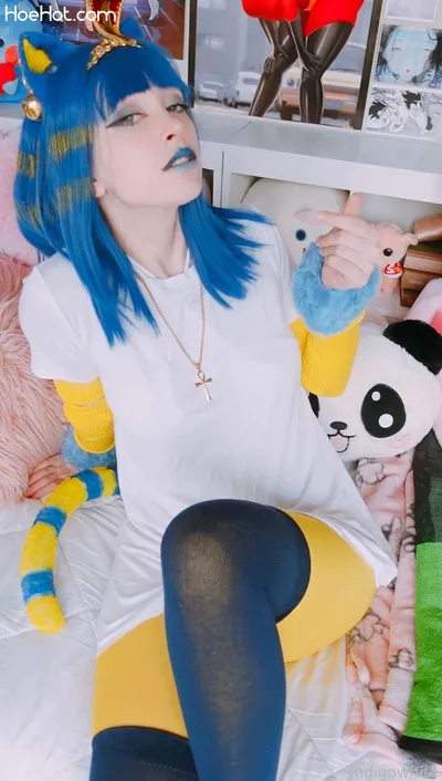 Indigo White - Ankha nude cosplay leaked 270064