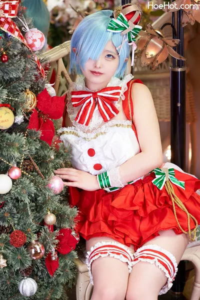 Itchika Red-Beryl - XMas Rem nude cosplay leaked 48244