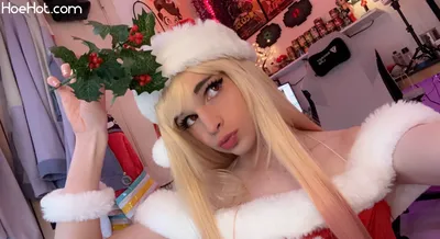 Peachybunnn - Santa Marin nude cosplay leaked 360701