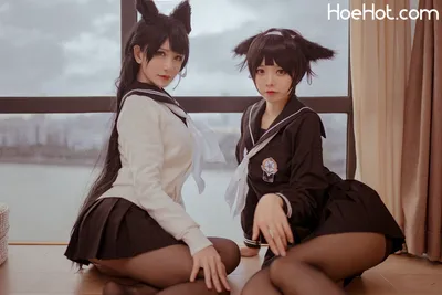 小野妹子w&amp;前羽 校服 nude cosplay leaked 603536