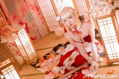 二佐Nisa Fate Saber nude cosplay leaked 506918