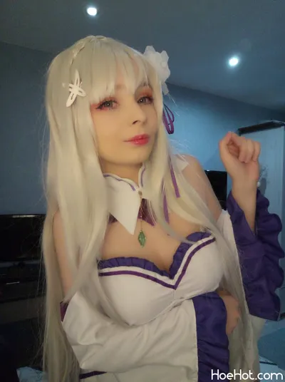 Akariia - Emilia nude cosplay leaked 320356