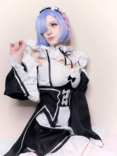 Bunni Lynn - Rem Maid nude cosplay leaked 323693