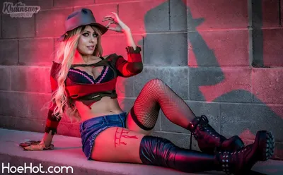 Khainsaw - Freddy Krueger nude cosplay leaked 425419