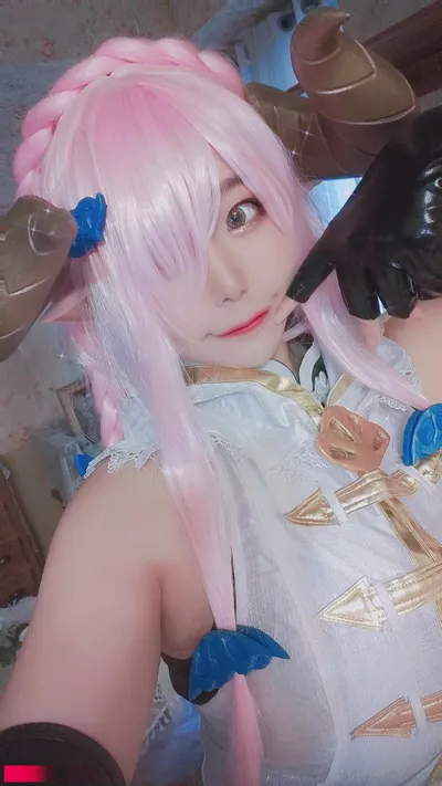 穆零Mu0 - 碧蓝幻想-娜露梅亚 nude cosplay leaked 12470