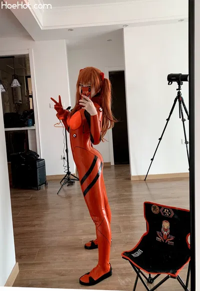 半半子 - Asuka nude cosplay leaked 261259