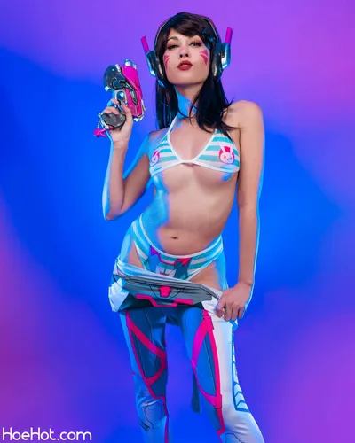 HendoArt LewdoArt - DVa nude cosplay leaked 606942