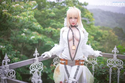 [叫我千寻大人] 尼禄 花嫁 Fate Nero Claudius Bride nude cosplay leaked 404974