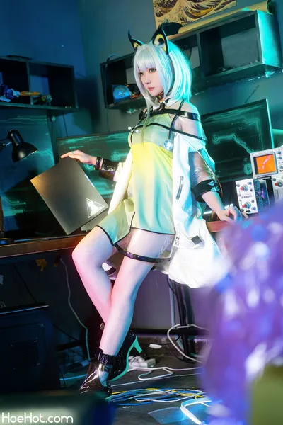 瓜希酱 - Kal&#039;tsit (Arknights) nude cosplay leaked 325508