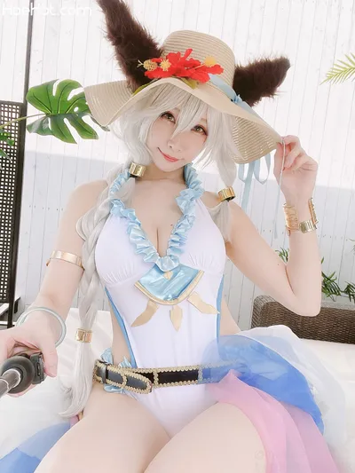 [My Suite/Atsuki] ❤Helsus-sama Swimsuit👙 nude cosplay leaked 406336