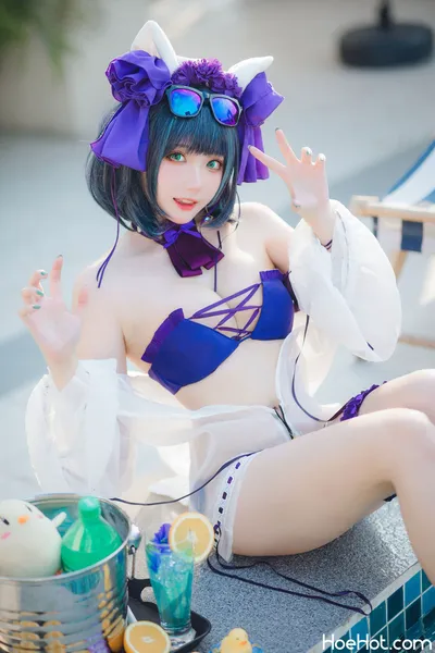 Guaxi Chan - Cheshire Bikini nude cosplay leaked 284639