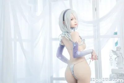 [蠢沫沫momo-][Cosplay][2b 冰雪]60P nude cosplay leaked 556615