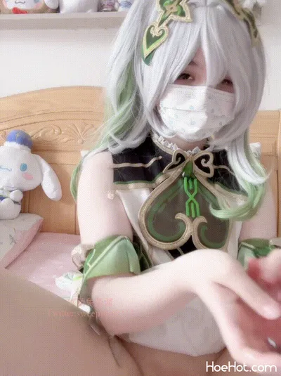 软萌兔兔酱 - 纳西妲 with GIF nude cosplay leaked 51662