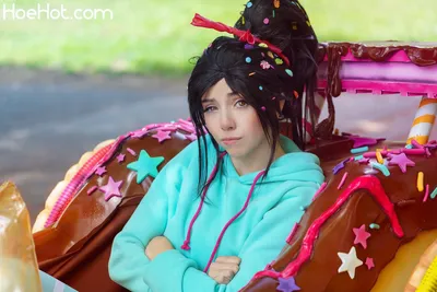 littlejem - Vanellope Von Schweetz nude cosplay leaked 589569