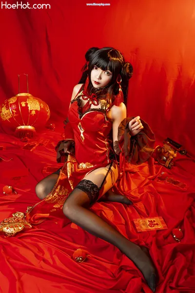 [妍子坚不可摧] 狂三新年 Tokisaki Kurumi Happy New Year nude cosplay leaked 78550