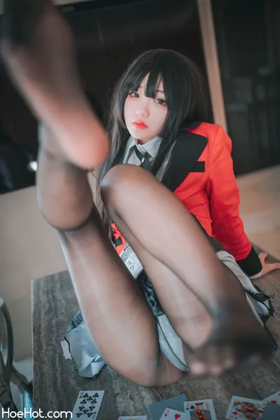 [DJAWA] Jenny - Gambling with Yumeko (Kakegurui) nude cosplay leaked 460187