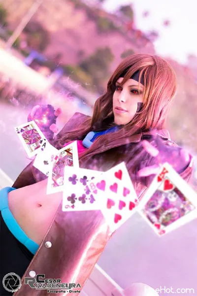 NadyaSonika - Gambit nude cosplay leaked 596625