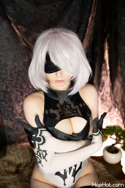 Bibi Nyan - 2B nude cosplay leaked 557017