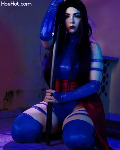 Moonlinnie - Psylocke nude cosplay leaked 315180