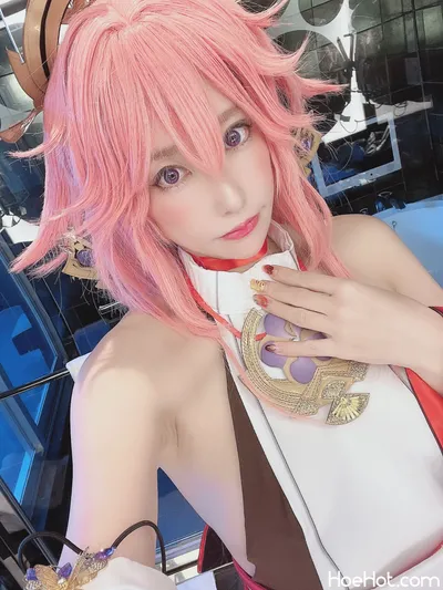 [林檎蜜紀] えっち八重神子 nude cosplay leaked 540675