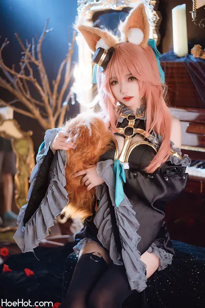 大大卷卷小卷 - 玉藻前 漆黑の魔术服 nude cosplay leaked 382860