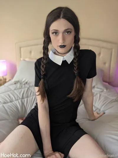 Michelle Alter - Wednesday Addams nude cosplay leaked 158061