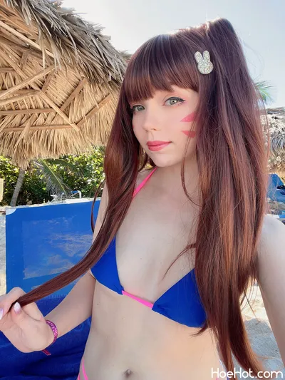 Caticornplay - D.Va bikini nude cosplay leaked 550424