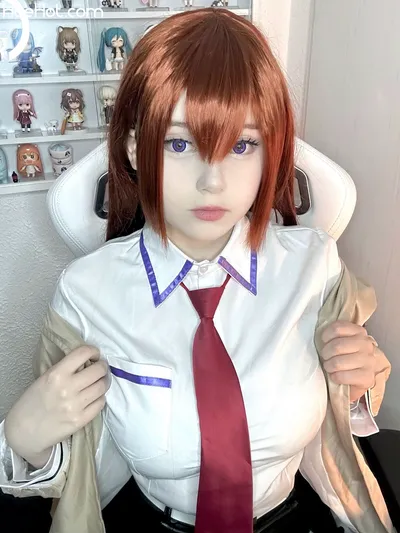 Makise Kurisu (By upminaa) nude cosplay leaked 33985