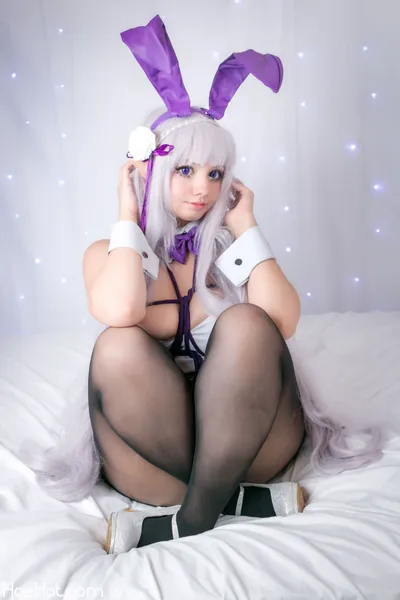 Mimsy - Emilia Bunny nude cosplay leaked 614910