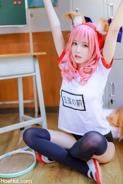 Cherry Neko - Tamamo School nude cosplay leaked 420750