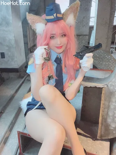 Konomi - Officer Tamamo nude cosplay leaked 292880