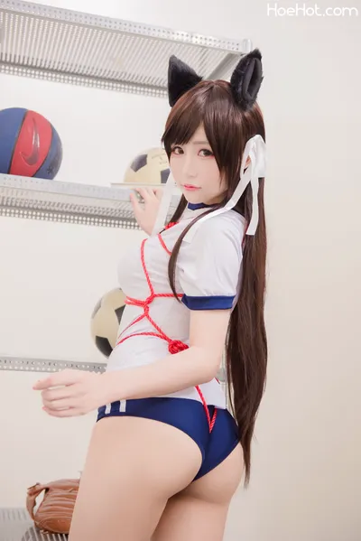 Shiraga Yanko - Atago nude cosplay leaked 435075